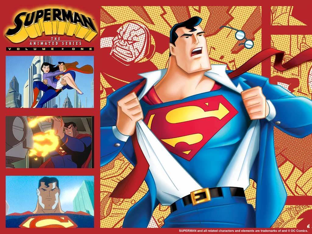 The Animated Series Wallpaper For Superman