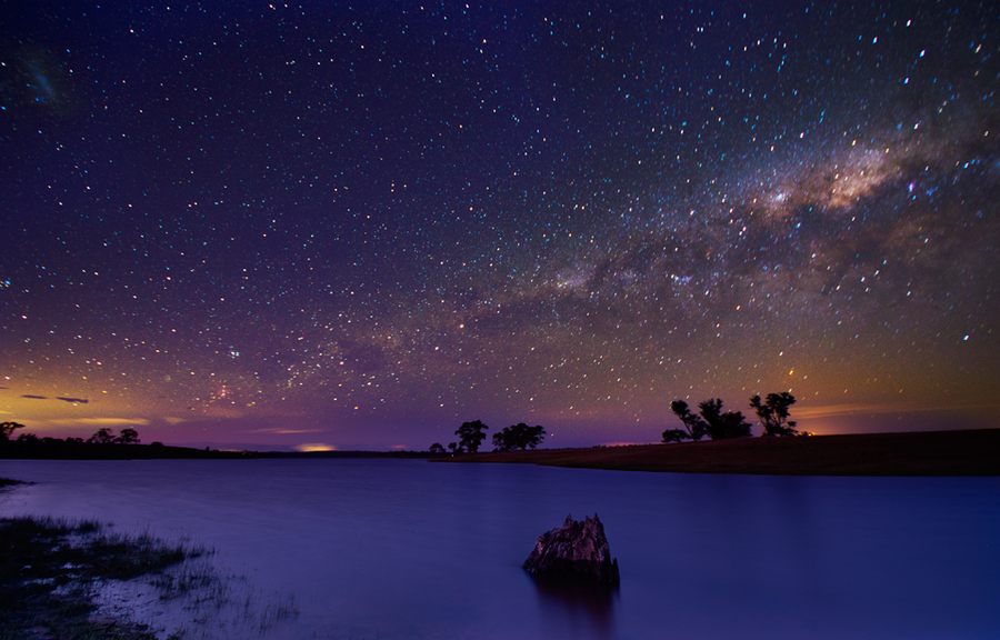 Starry Night Sky HD Wallpaper