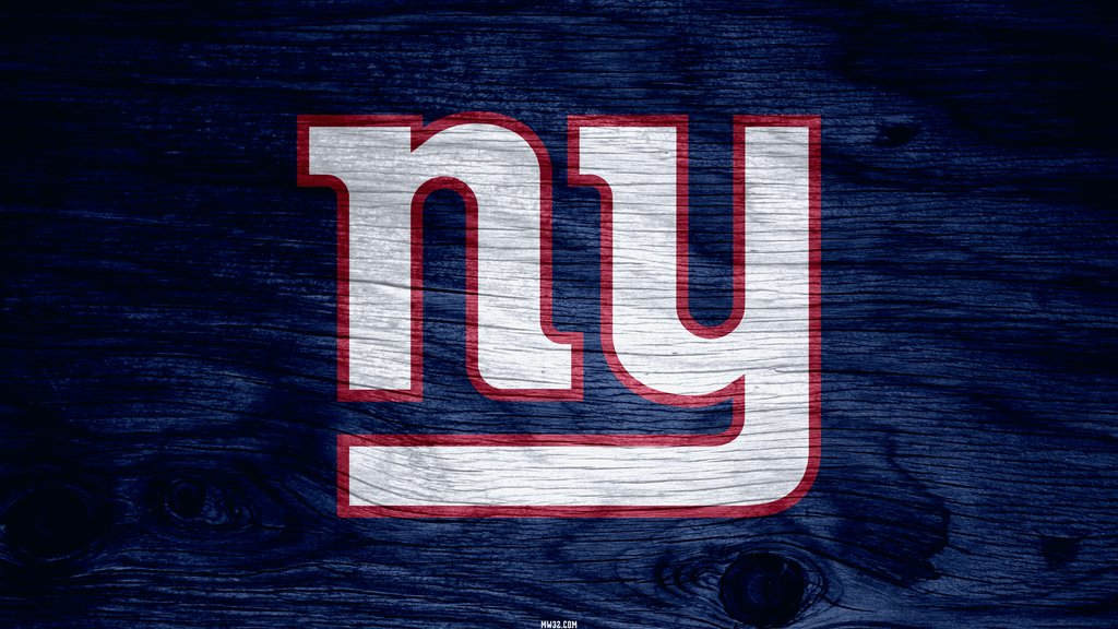 New York Giants Blue Weathered Wood Wallpaper For Phones And Tablets