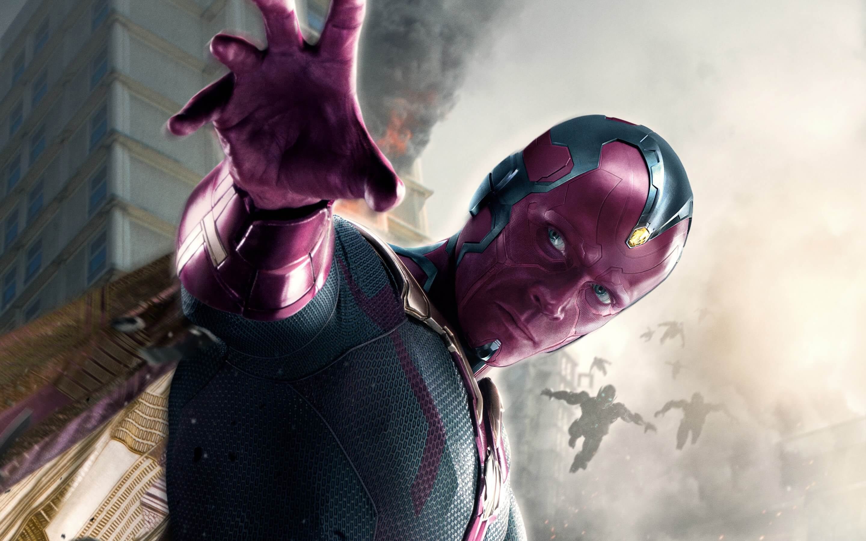 Vision Paul Bettany Movie Wallpaper New HD