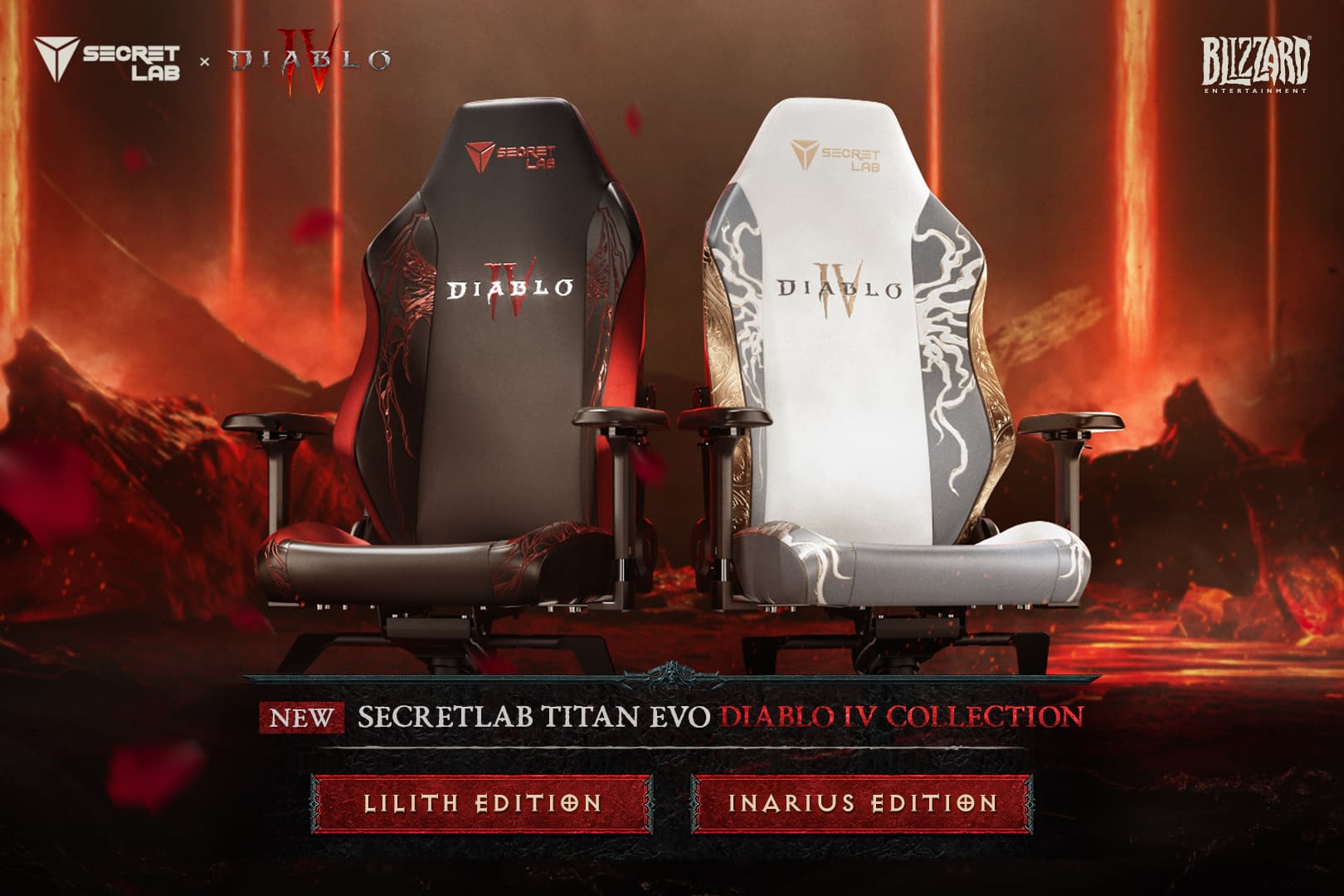 Secretlab Reveals Two New Diablo Iv Gaming Chair Designs Wallpaper