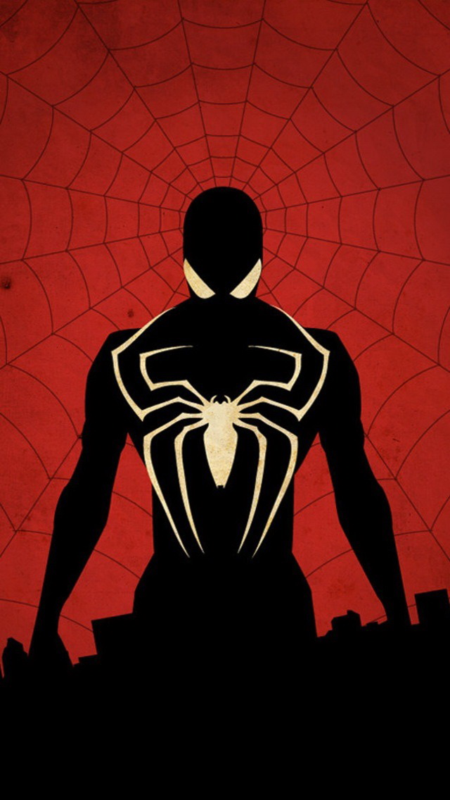 Spiderman Ics iPhone 5s 5c Wallpaper