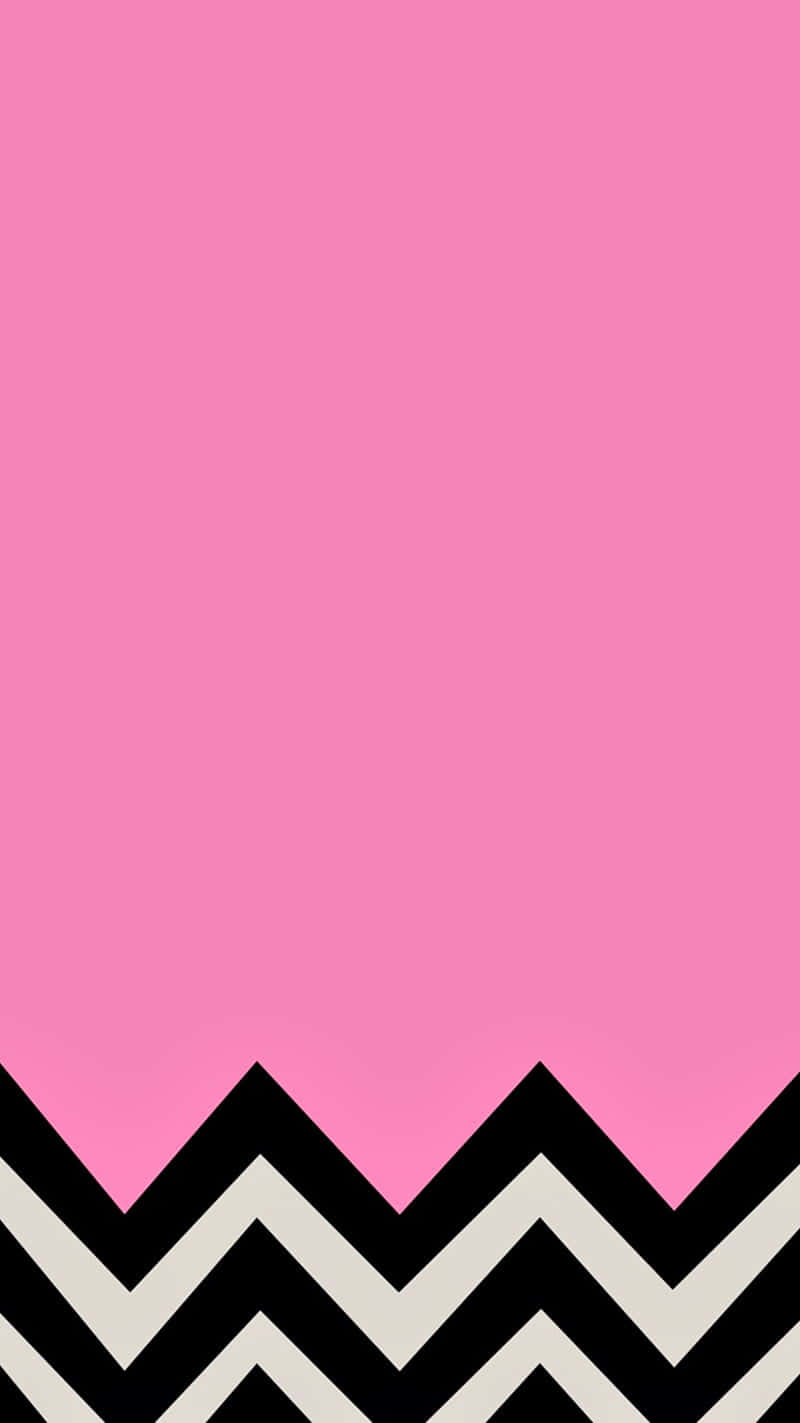 Pink Black And White Wallpaper