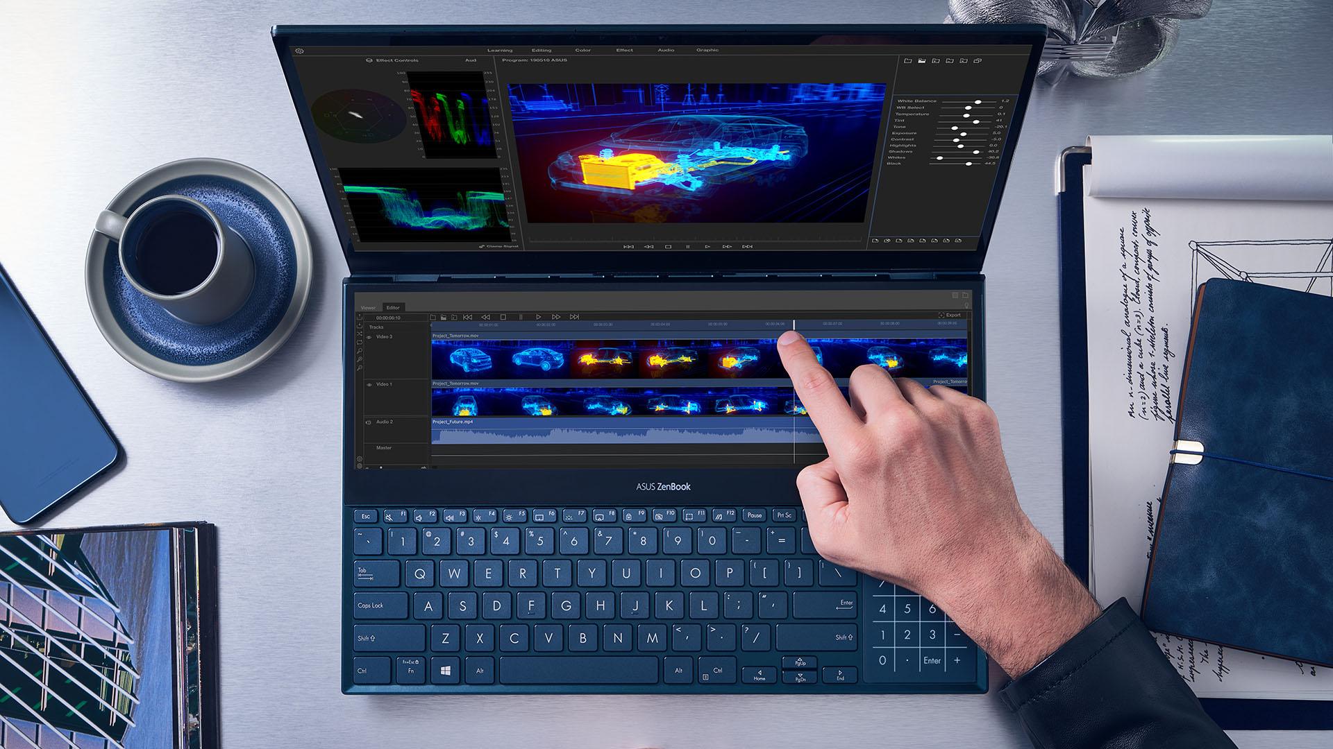 Asus Zenbook Pro Duo Is Every Video Editor S Wet Dream With