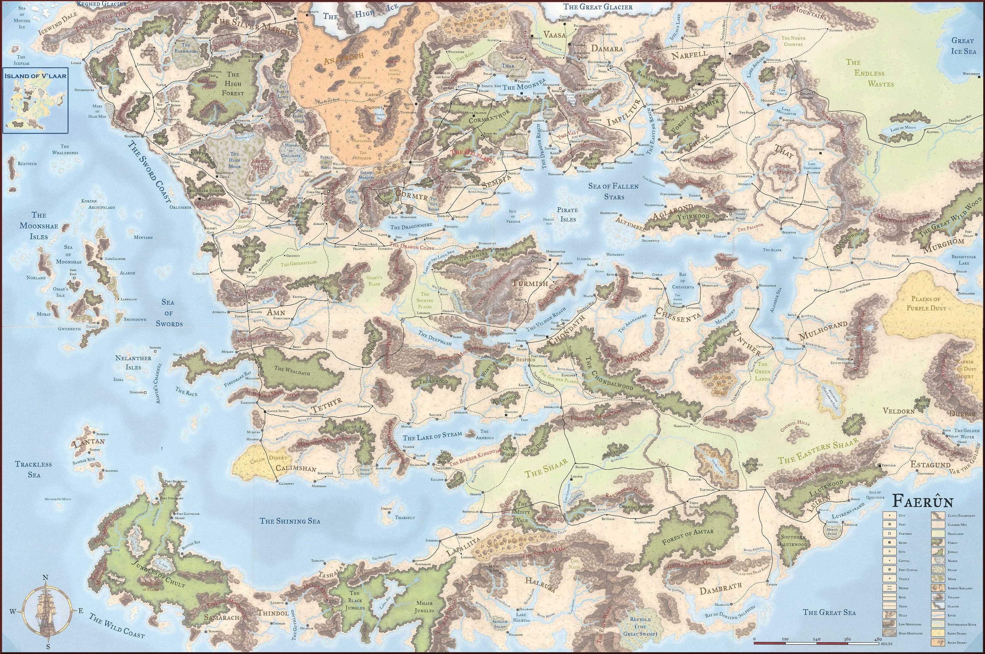 Forgotten Realms Map Full Late Reply But Whatever We Use High