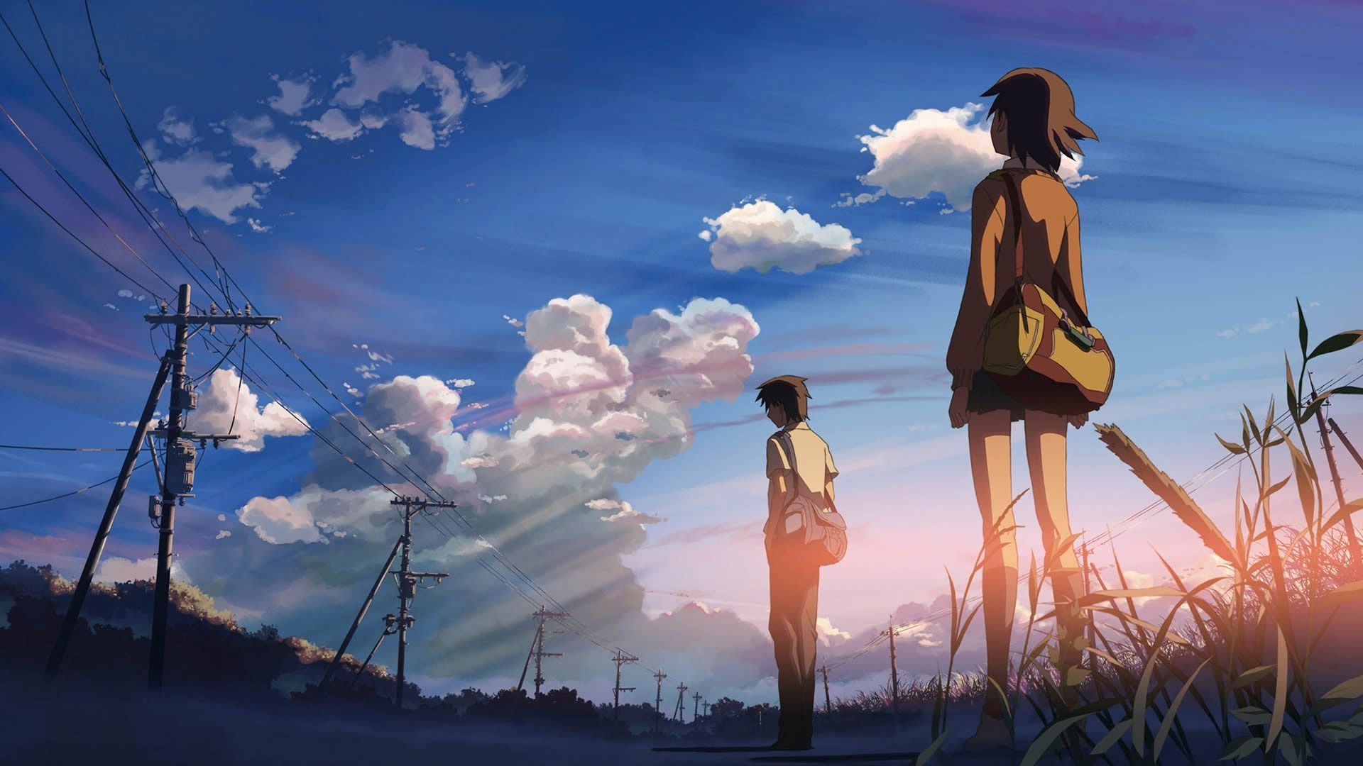 Blue Anime Aesthetic Wallpaper