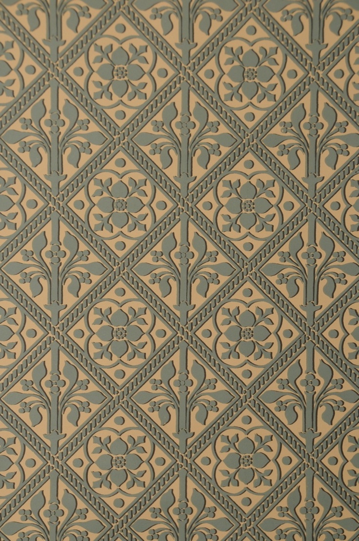 Trellis Wallpaper Grasscloth