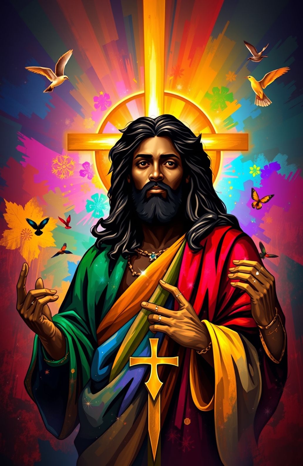 Black Jesus Wallpaper
