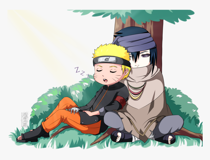 Uchiha Sasuke Uzumaki Naruto Cute Chibi Friends   Naruto And