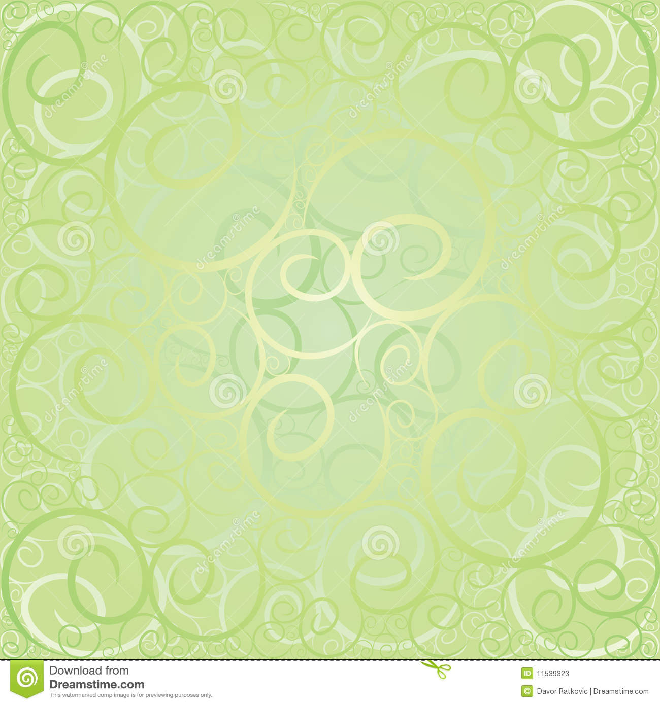 Green Swirl Pattern Stock Photos Image Wallpaper