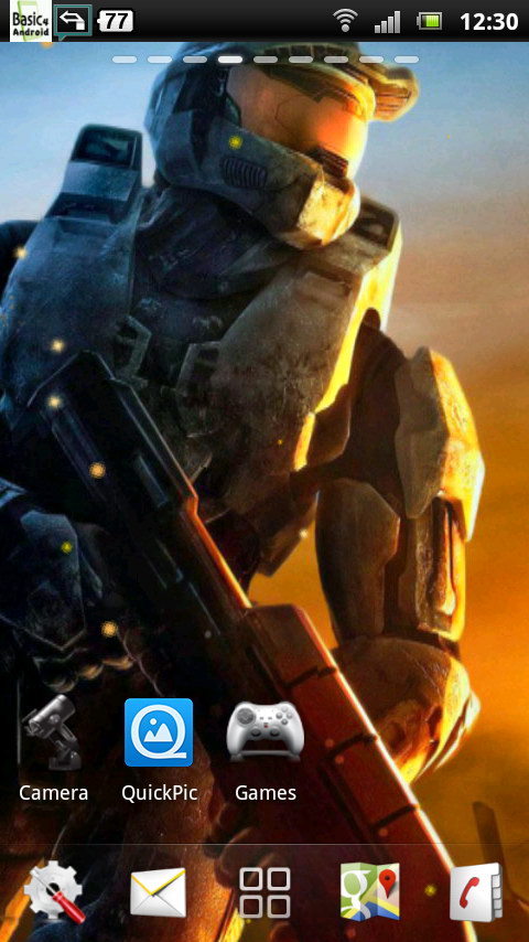 Halo Live Wallpaper For Your Android Phone