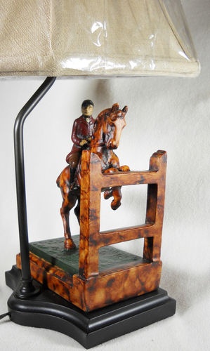 Foxhunter Over Desk Lamp Equestrian Horse Equine Made In Usa