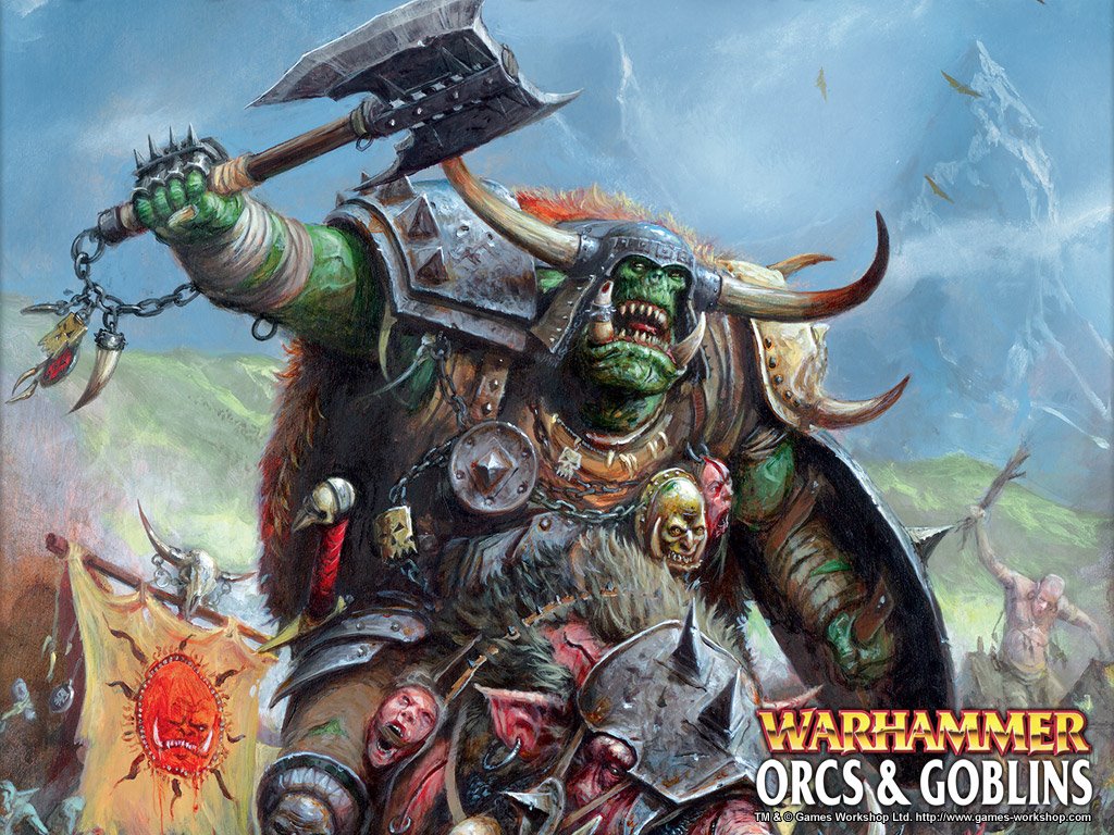 My Wallpaper Fantasy Warhammer Orcs And Goblins