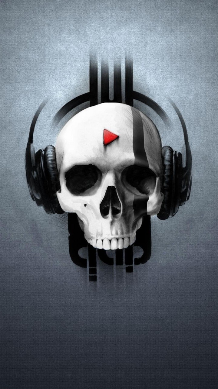 Skull wallpaper for HTC One X S720e download   android wallpapers