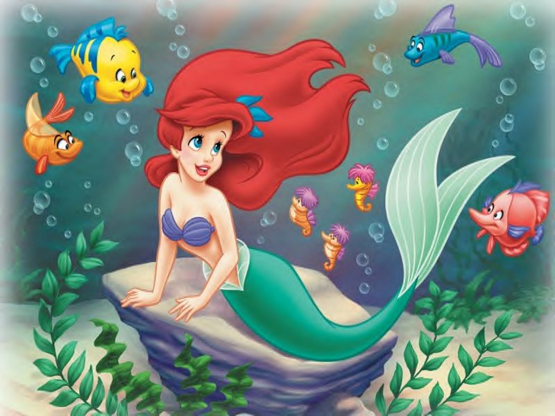 The Little Mermaid Ariel Friends