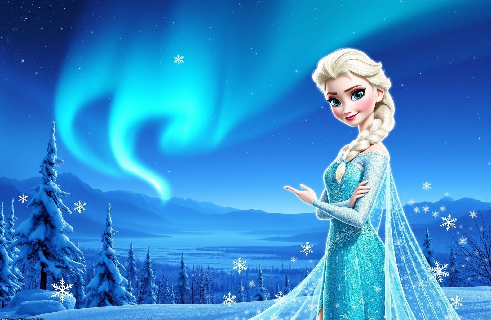 HD Elsa Wallpaper 1080p