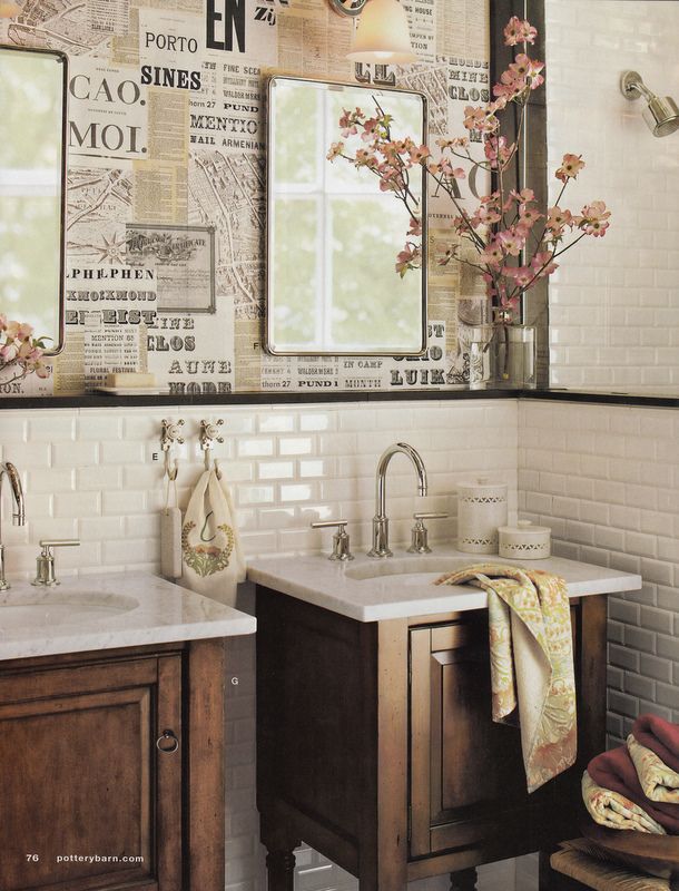 [50+] Newspaper Wallpaper for Bathroom on WallpaperSafari