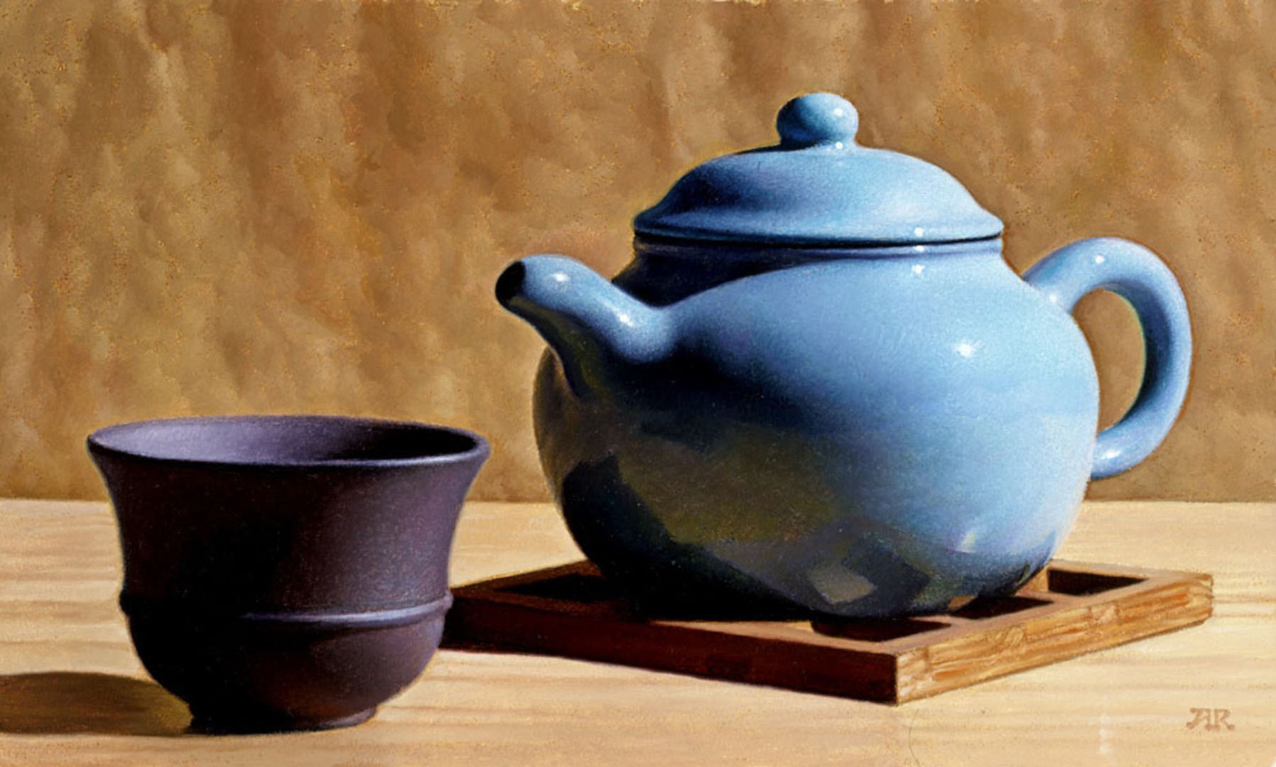 Teapot Usa Art Wallpaper Image