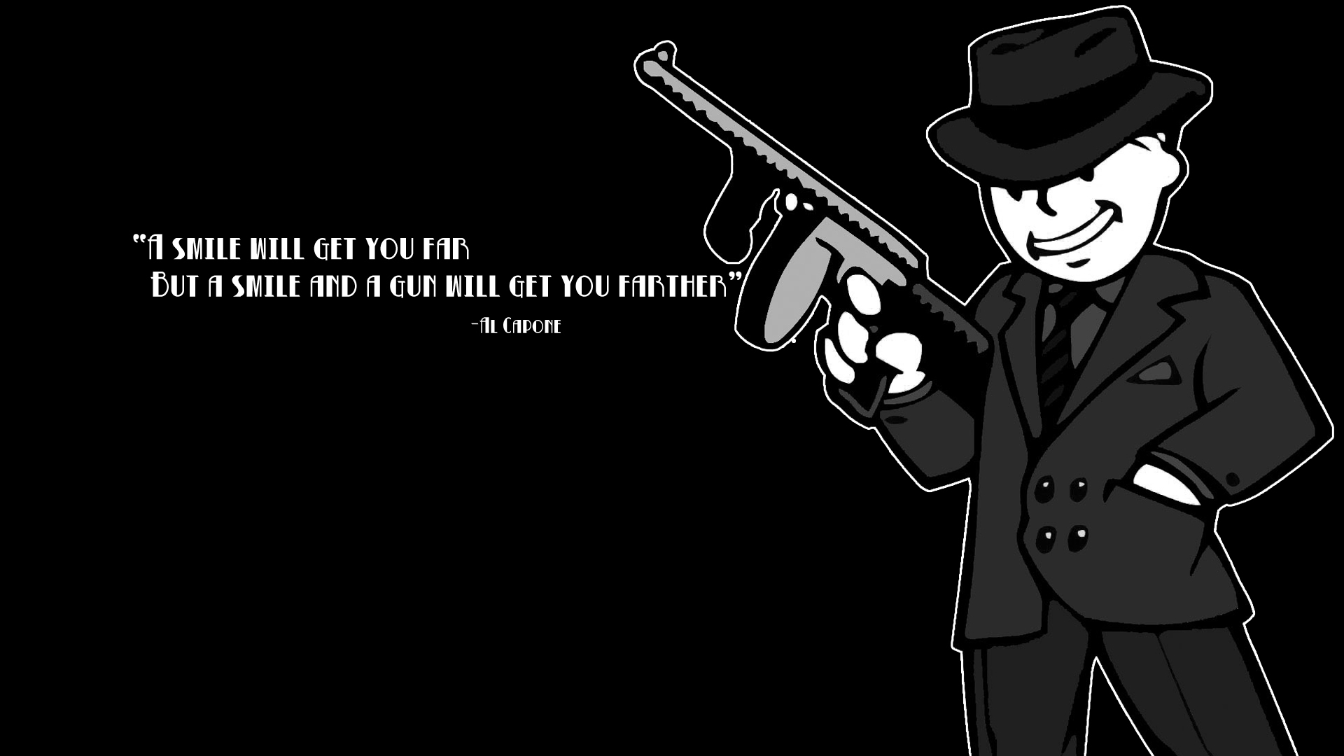 Fallout Quotes Wallpaper Al Capone