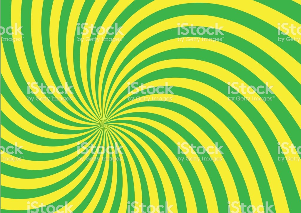Green Twist Shape Pattern Background Stock Illustration