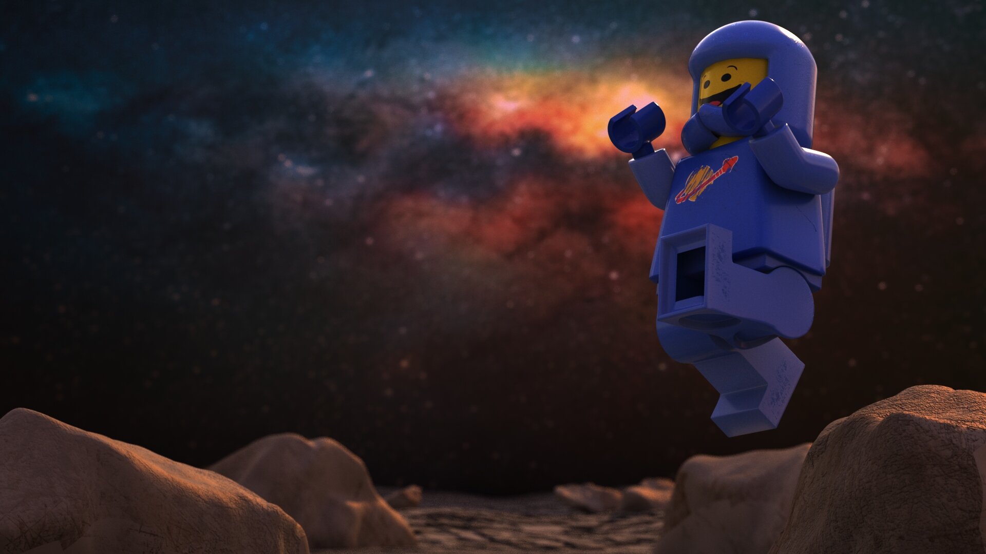 The Lego Movie Benny Wallpaper