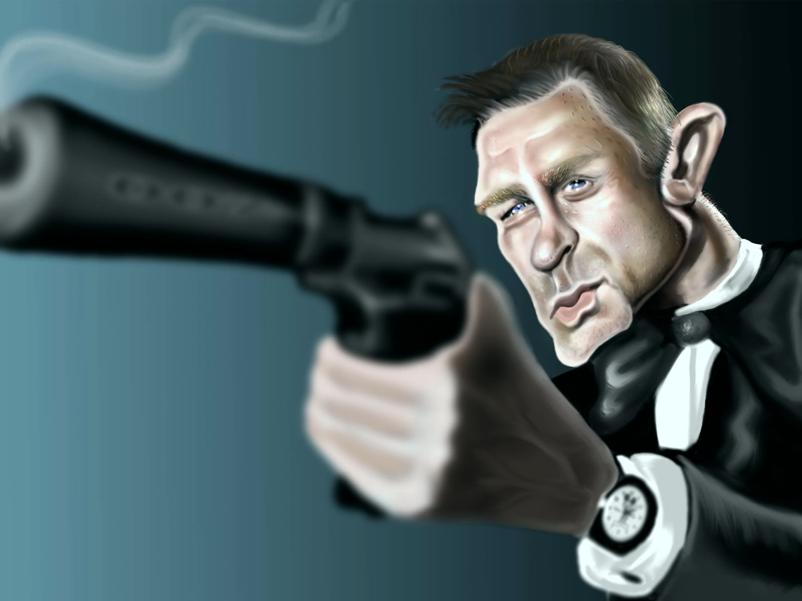 James Bond Background Image