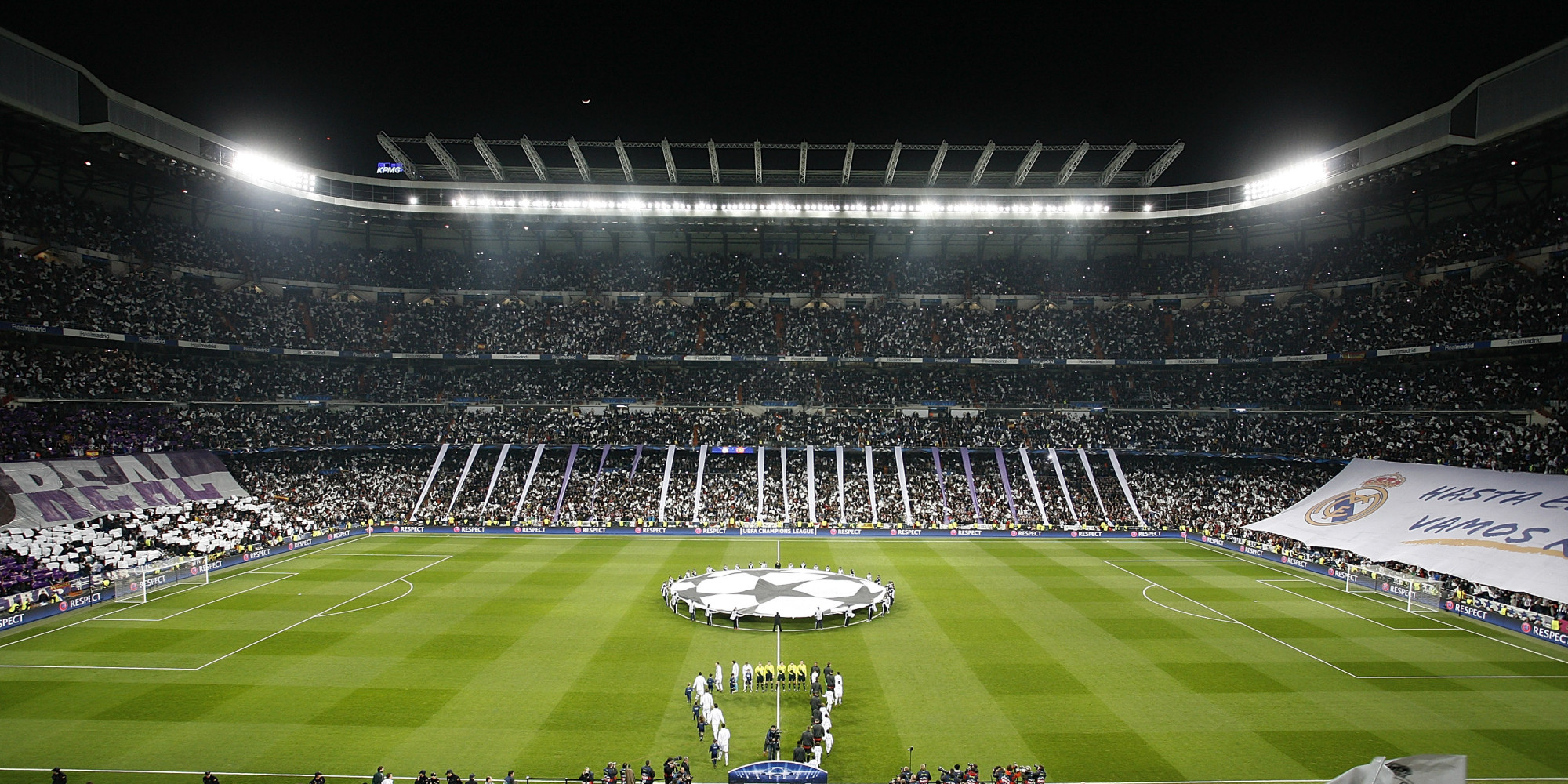 Real Madrid Santiago Bernabeu Stadium Wallpaper