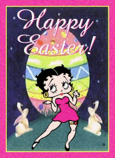 Betty Boop Pictures Archive Happy Easter Animated Gifs Of