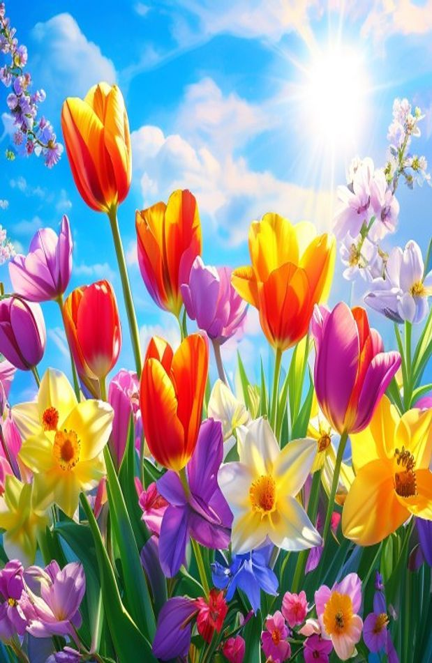 Spring Flowers Screensavers Wallpaper