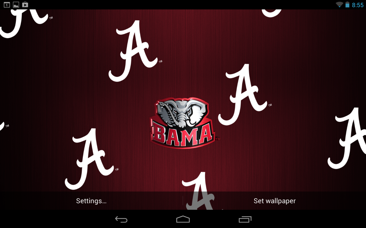 Free download Alabama Live Wallpaper HD Android Apps on Google Play  [1280x800] for your Desktop, Mobile & Tablet | Explore 45+ Alabama Football  HD Wallpaper | Alabama Football Wallpaper 2015, Alabama Football
