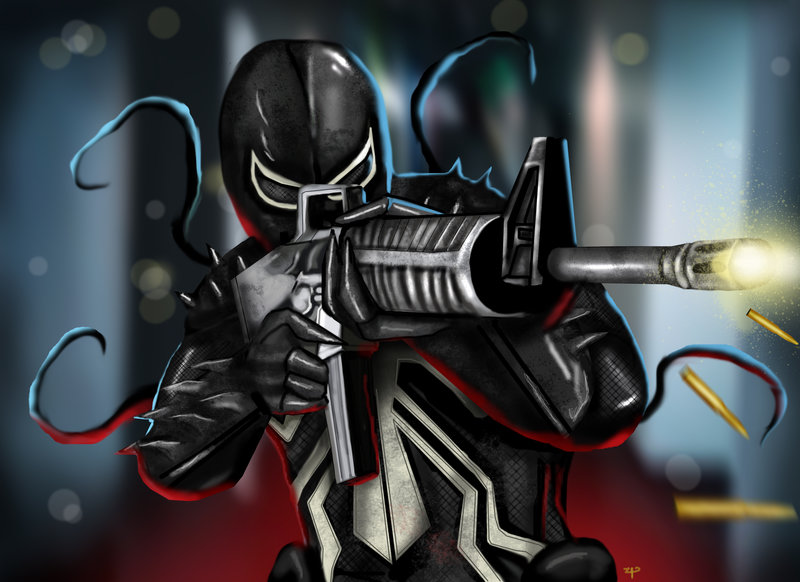 Agent Venom Wallpaper Agent venom by heroforpain