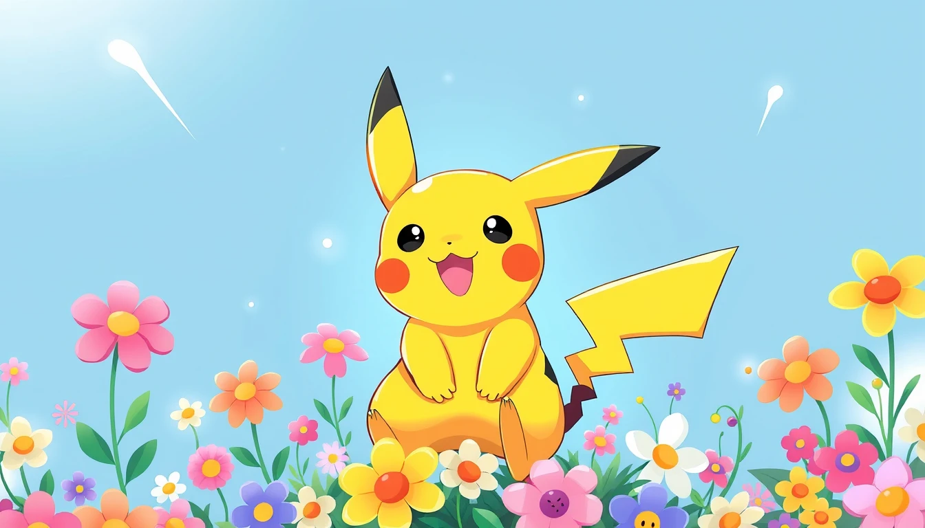 Cute Pikachu Wallpaper