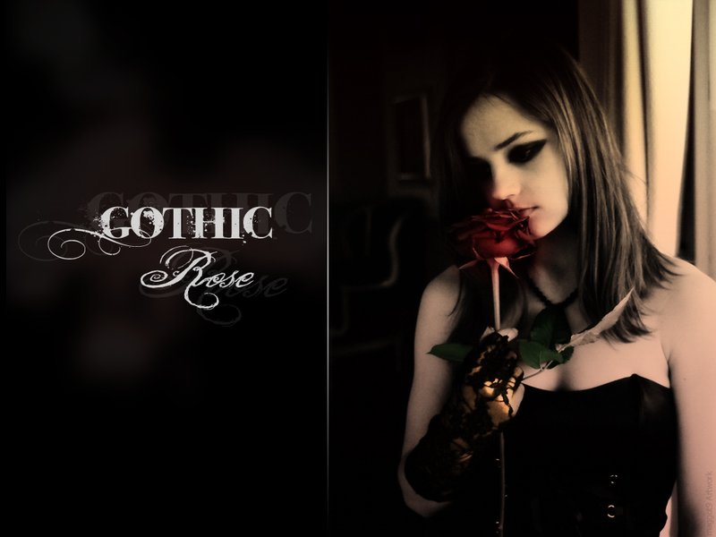 Gothic Rose Wallpaper