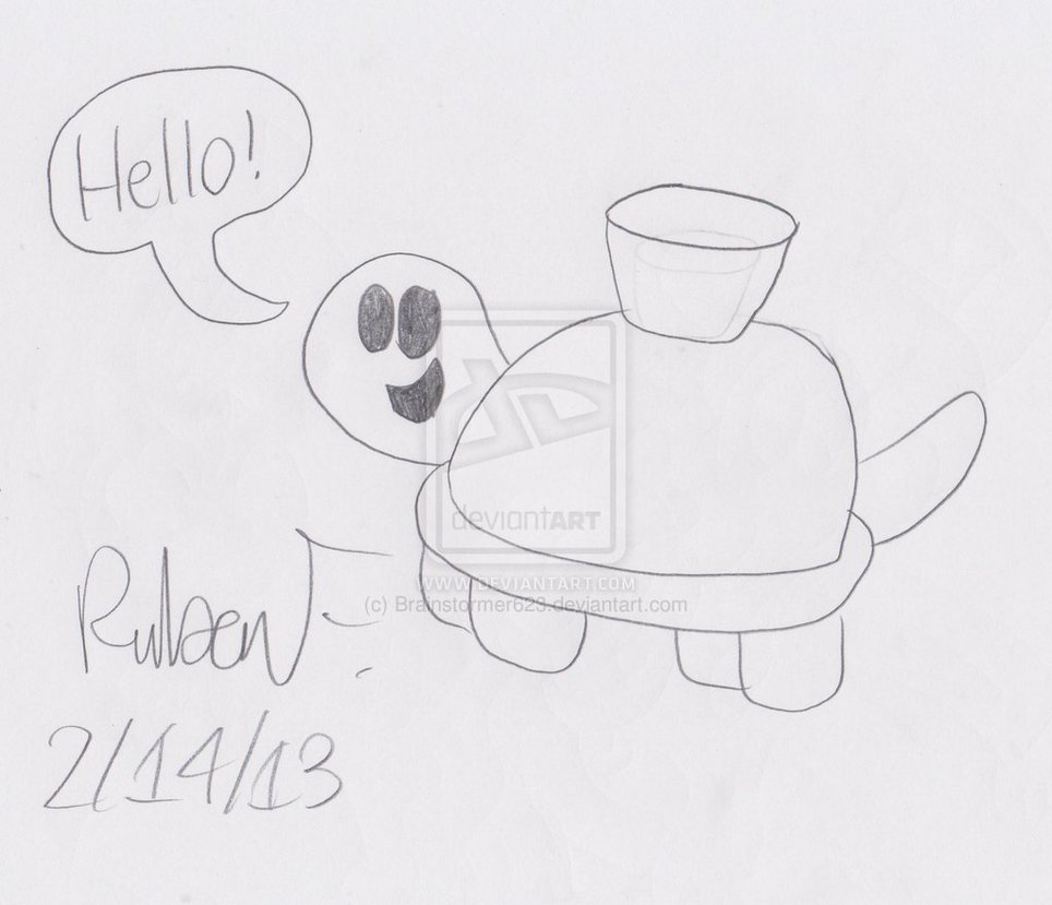 Mine Turtle Wallpaper My Sketch Of The