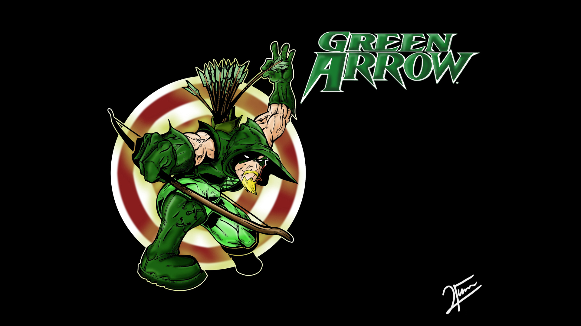Green Arrow Wallpaper Hintergr Nde Id