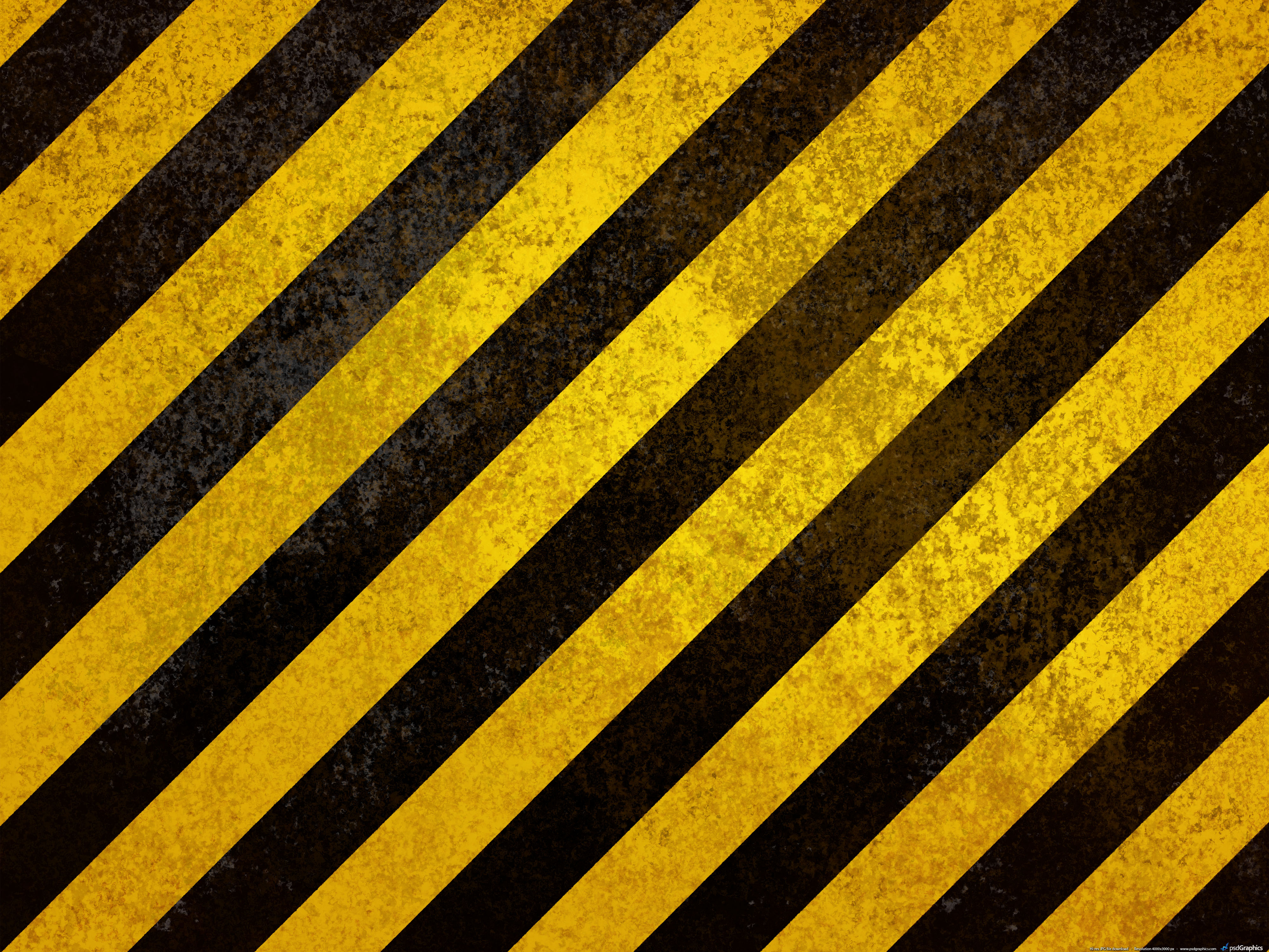 Yellow Hazard Stripes Texture Psdgraphics