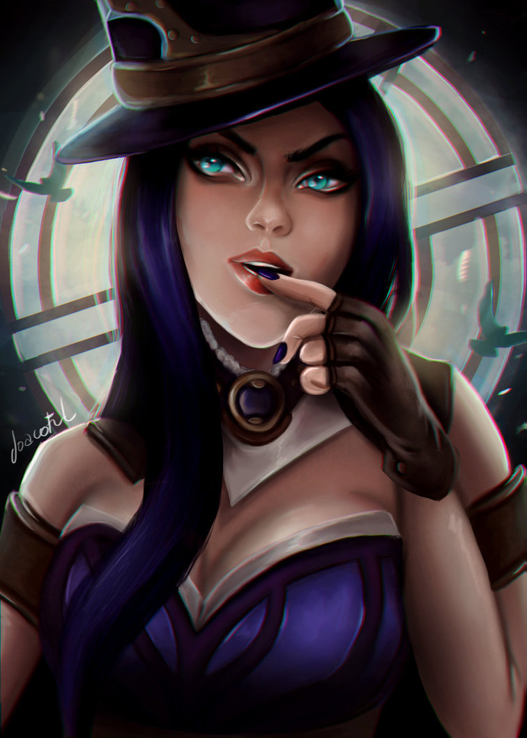 Caitlyn League Of Legends By Joacoful