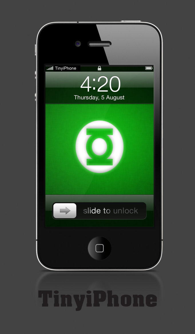 iphone wallpaper green lantern HD by TinyIphone on