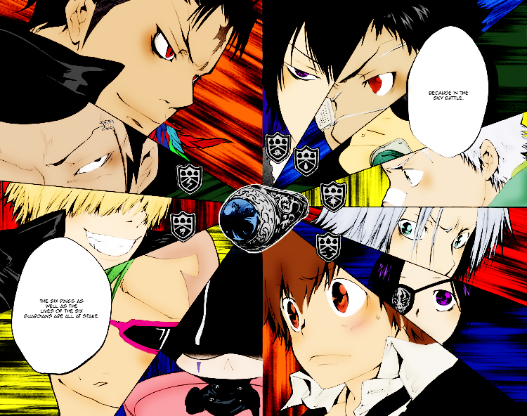 Vongola Rings Battle By Ted1369
