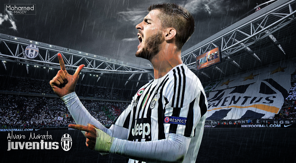 Alvaro Morata Wallpaper Juventus By Mohamedzsc