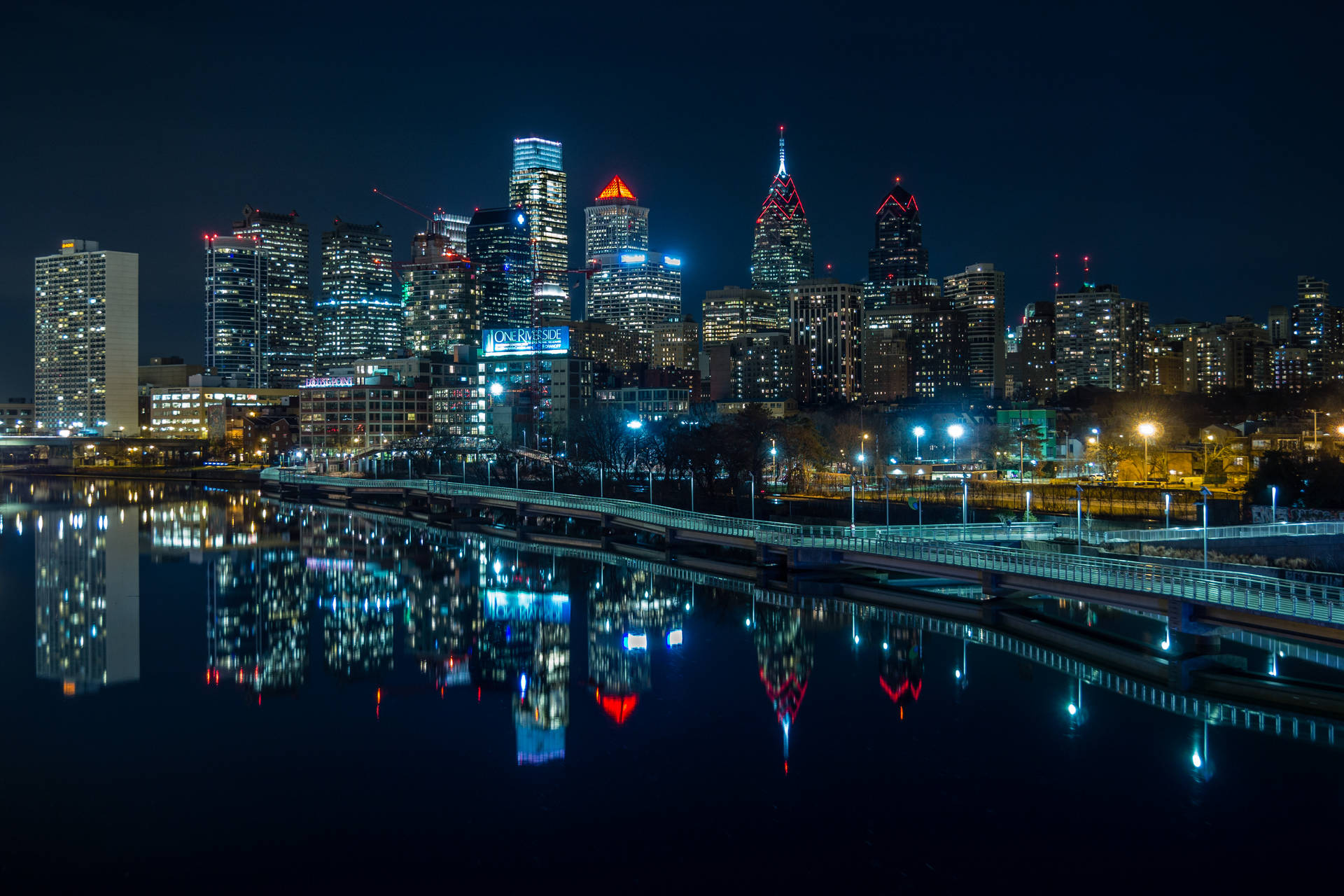 Evening Time Philadelphia Bt05r4a89jz0tyot Wallpaper