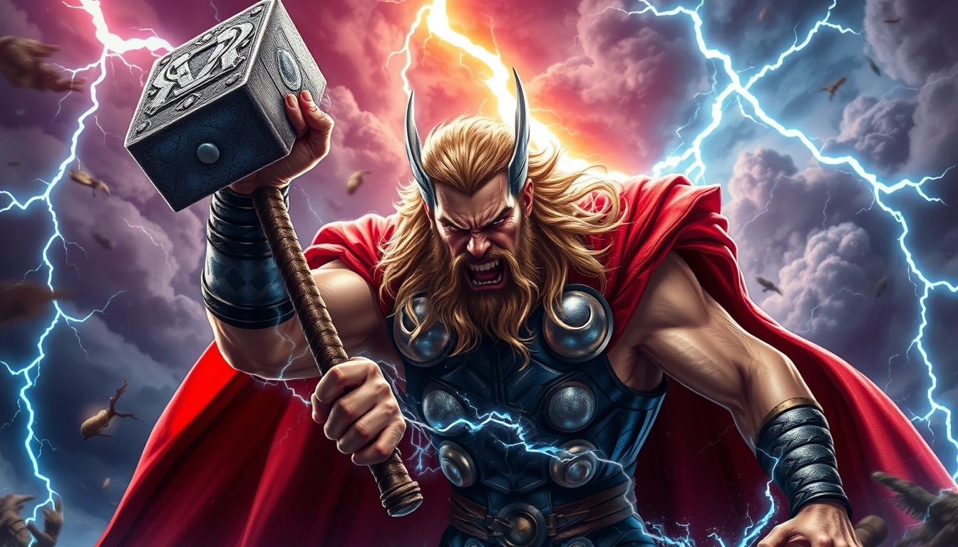 🔥 [20+] Angry Thor Wallpapers | WallpaperSafari