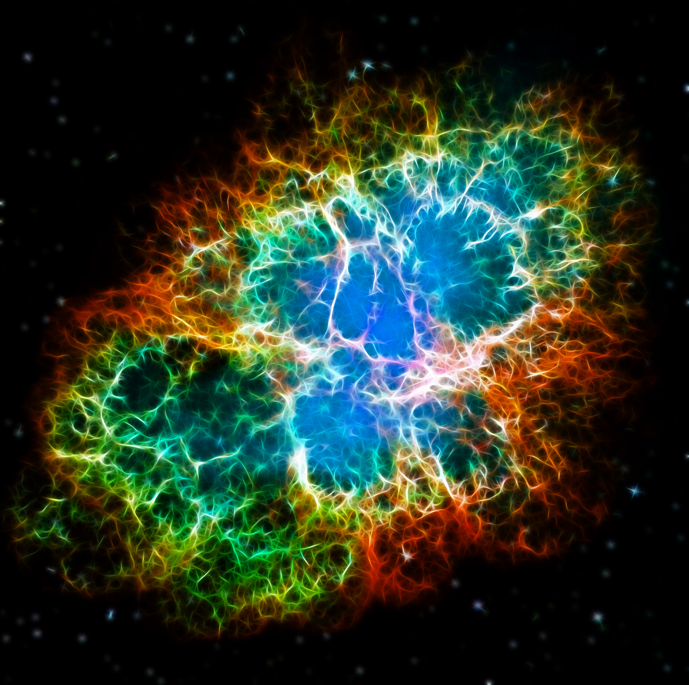 Crab Nebula By Lmsp