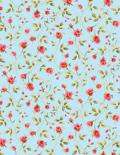 Vector Small Flower Pattern Background Titanui