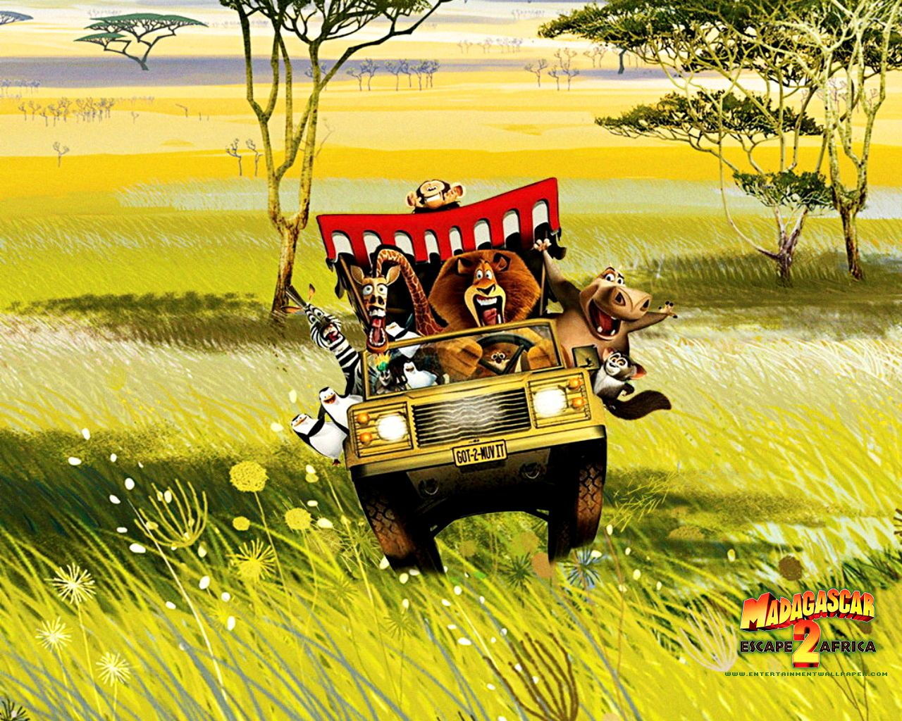 Animation Movie Geek Madagascar Escape Africa Wallpaper