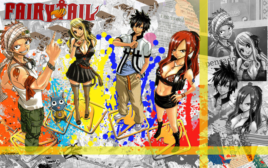 Fairy Tail Team Natsu Wallpaper By Neutral0702