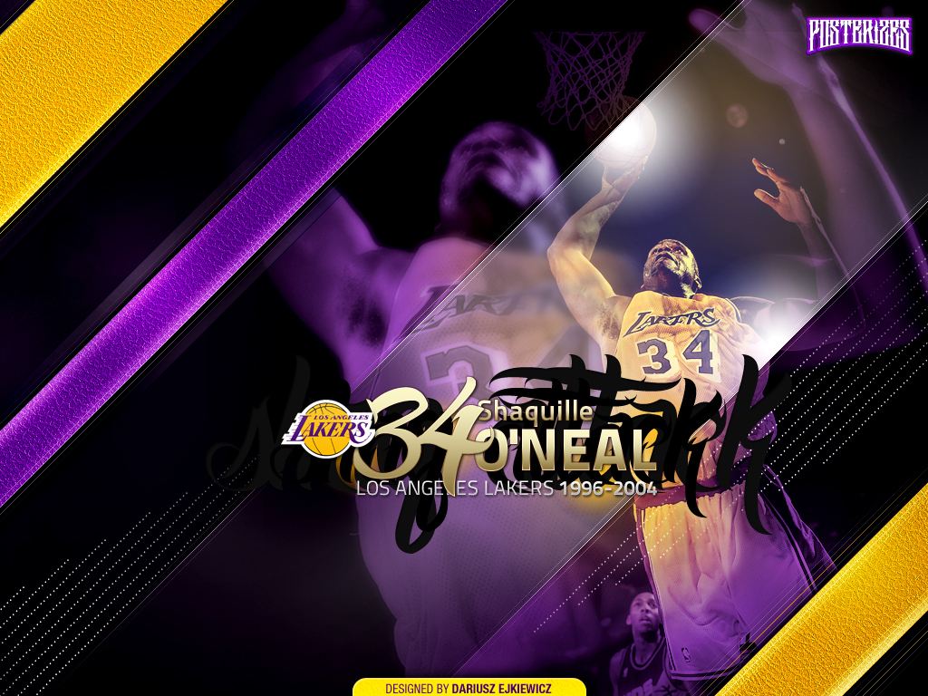 Shaquille O Neal Legends Wallpaper Posterizes The