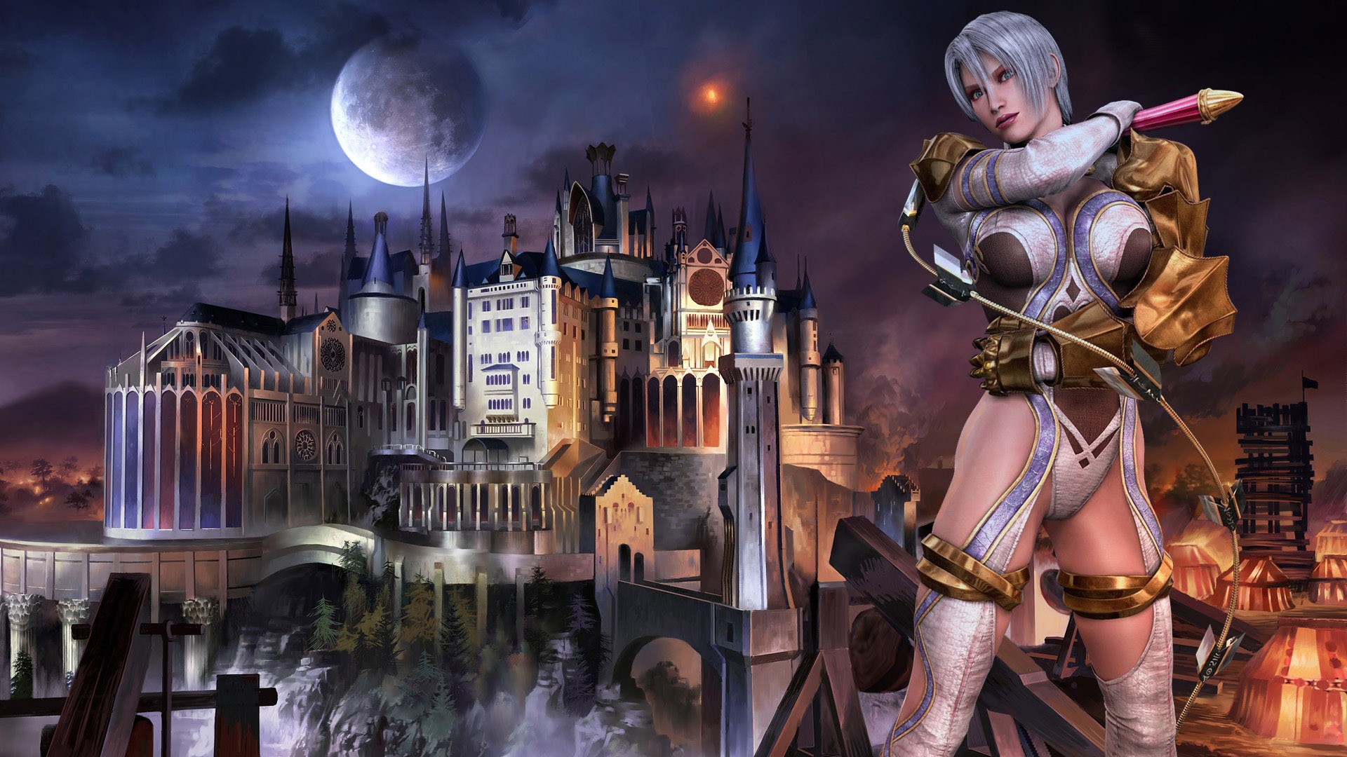 Video Games Ivy Valentine HD Wallpaper Love Peace