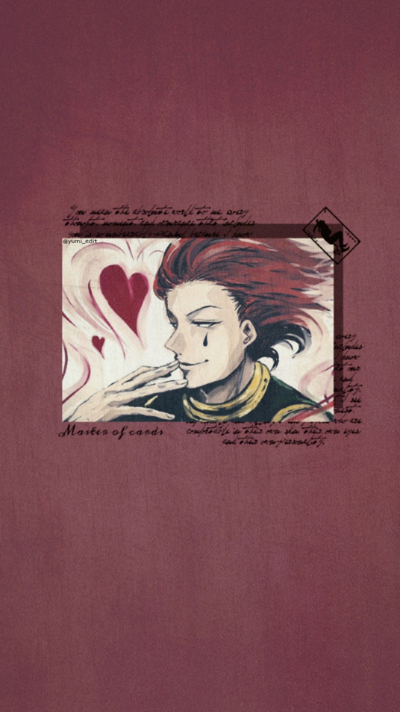 Hisoka Aesthetic Wallpaper Hunter X