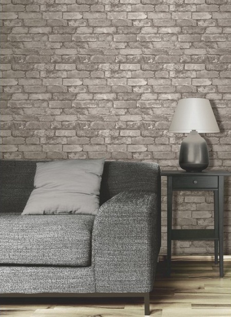 Go Back Gallery For White Brick Wallpaper Bedroom